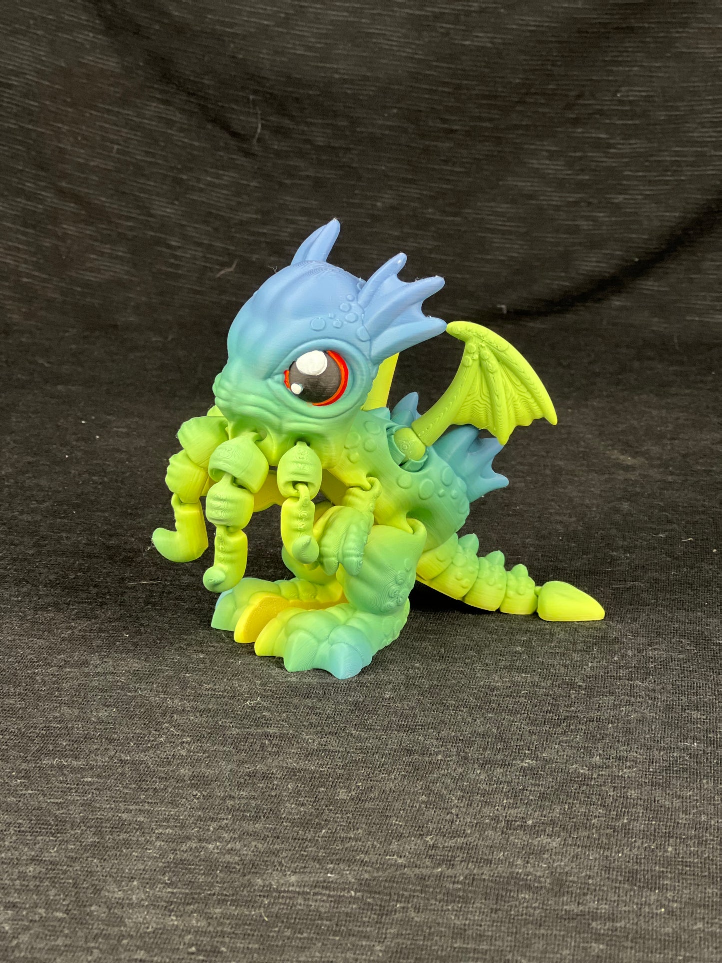 Chibi Cute-Thulu Fidget Sculpture - 5.25 Inches - Artist Exclusive Cthulu by ToonzFactory