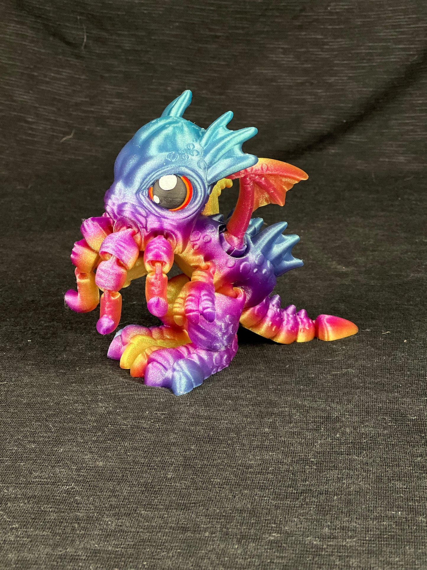 Chibi Cute-Thulu Fidget Sculpture - 5.25 Inches - Artist Exclusive Cthulu by ToonzFactory
