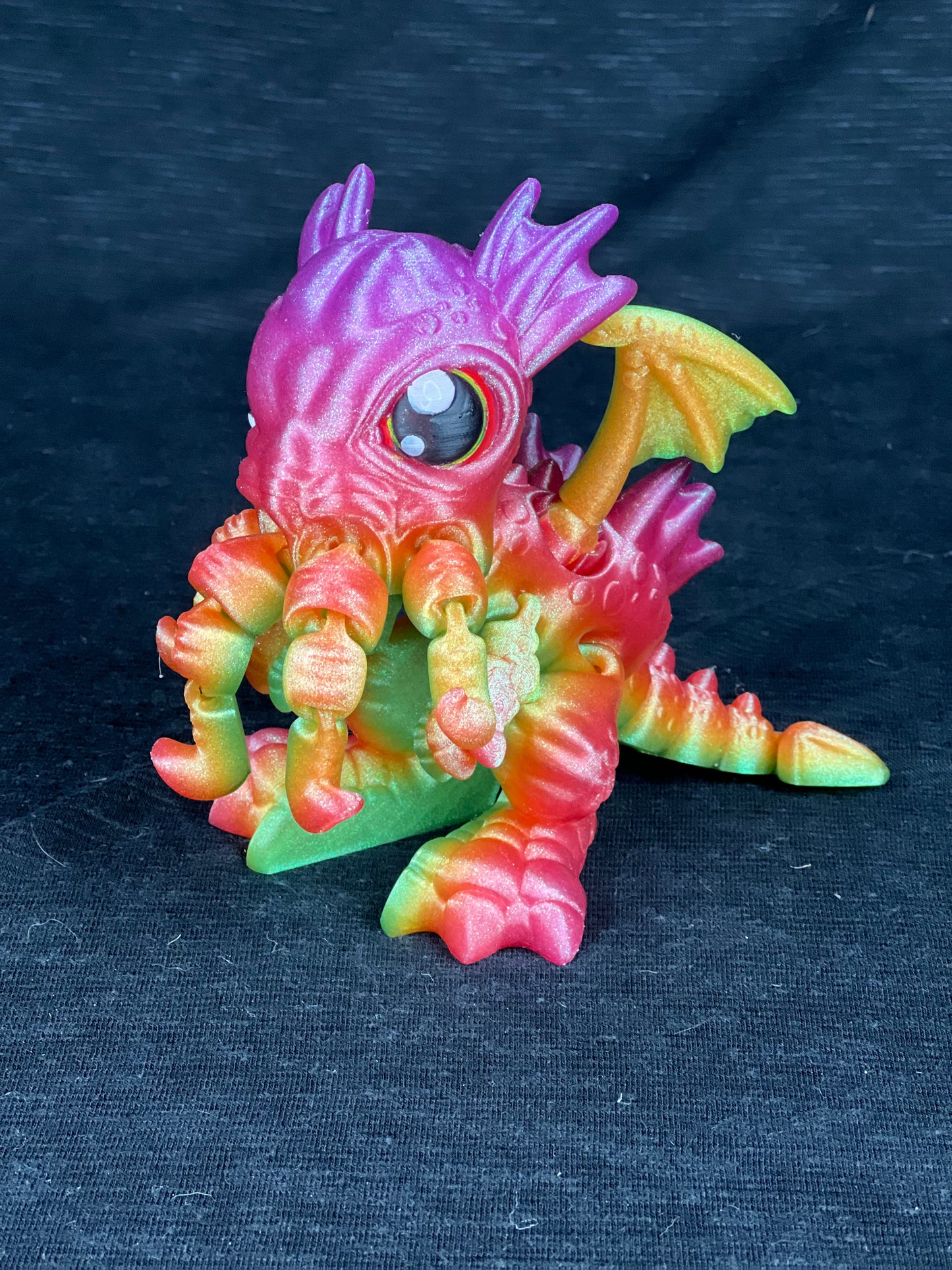 Chibi Cute-Thulu Fidget Sculpture - 5.25 Inches - Artist Exclusive Cthulu by ToonzFactory