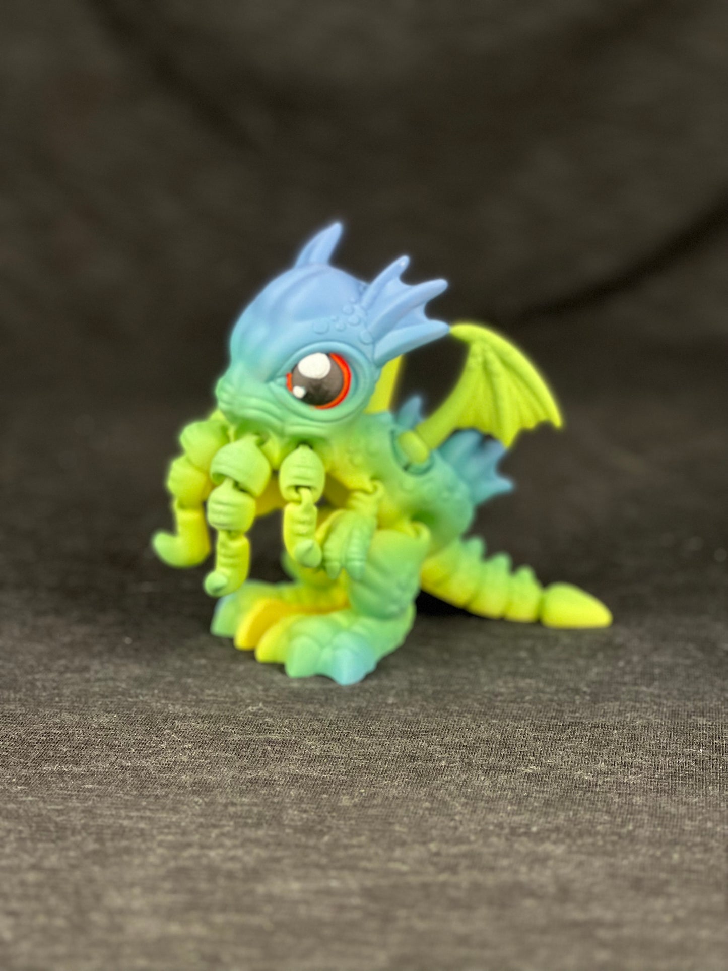 Chibi Cute-Thulu Fidget Sculpture - 5.25 Inches - Artist Exclusive Cthulu by ToonzFactory