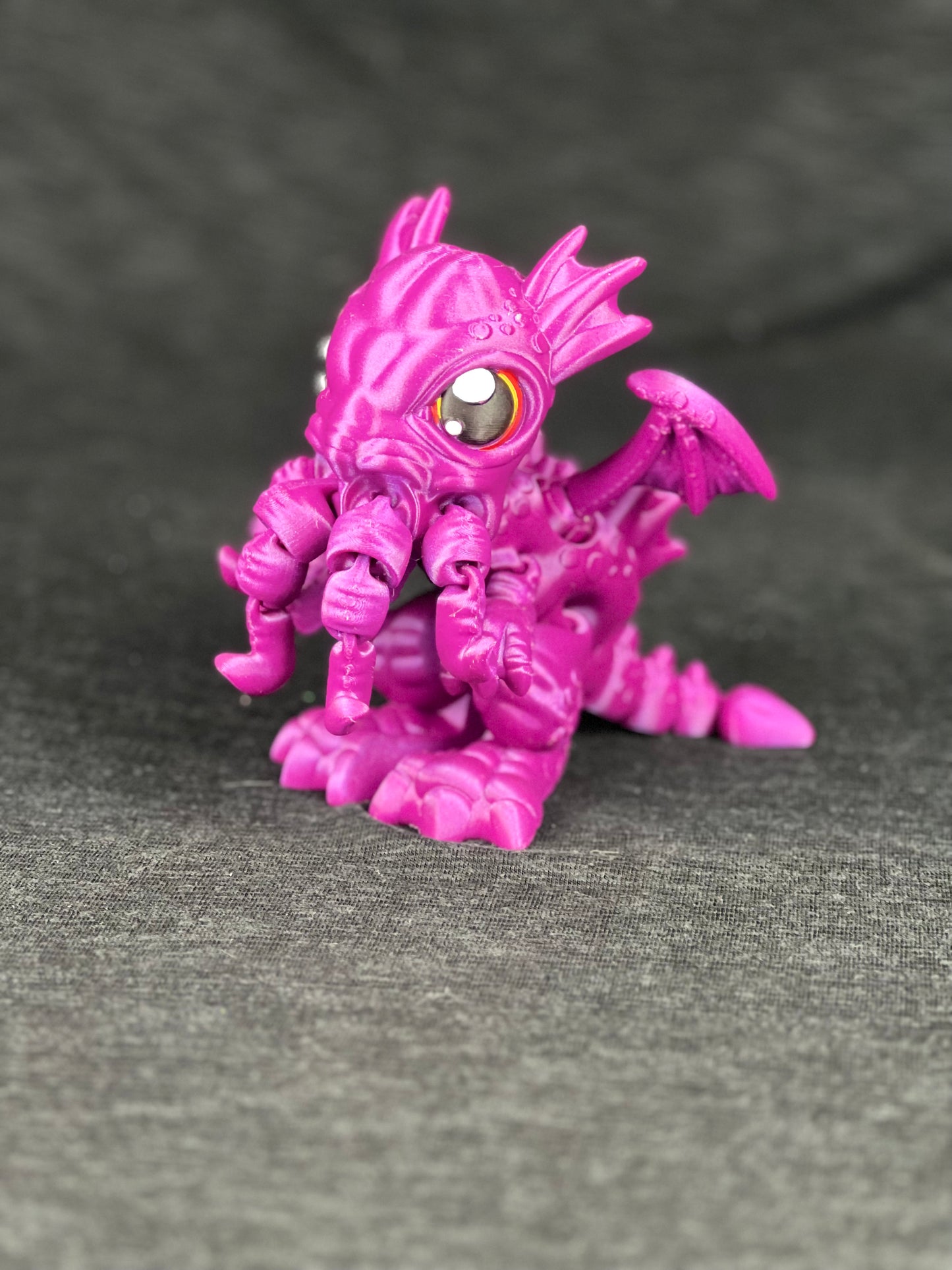 Chibi Cute-Thulu Fidget Sculpture - 5.25 Inches - Artist Exclusive Cthulu by ToonzFactory