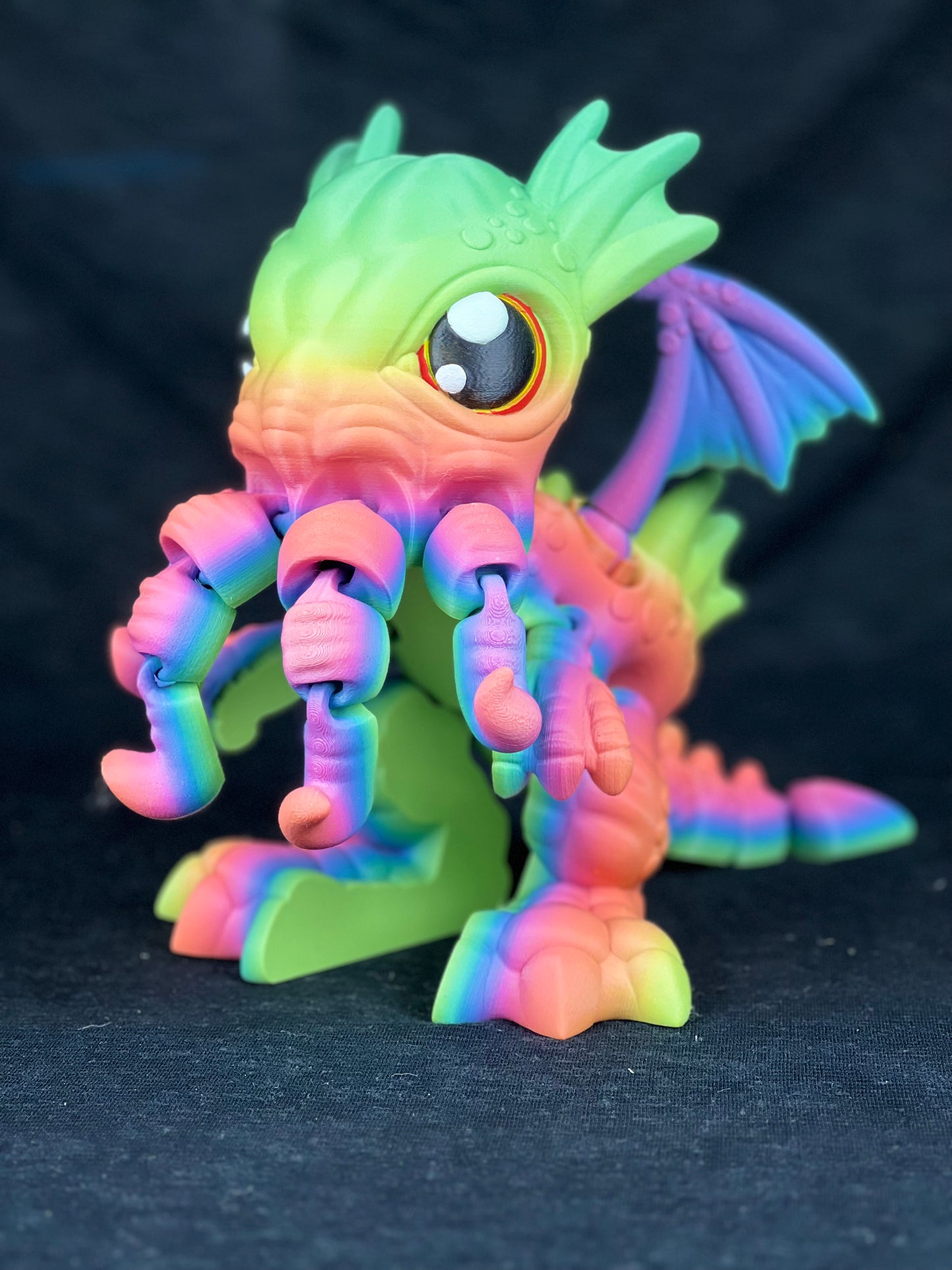 Cute-Thulu XL Fidget Sculpture - 11 Inches - Artistic Exclusive by ToonzFactory