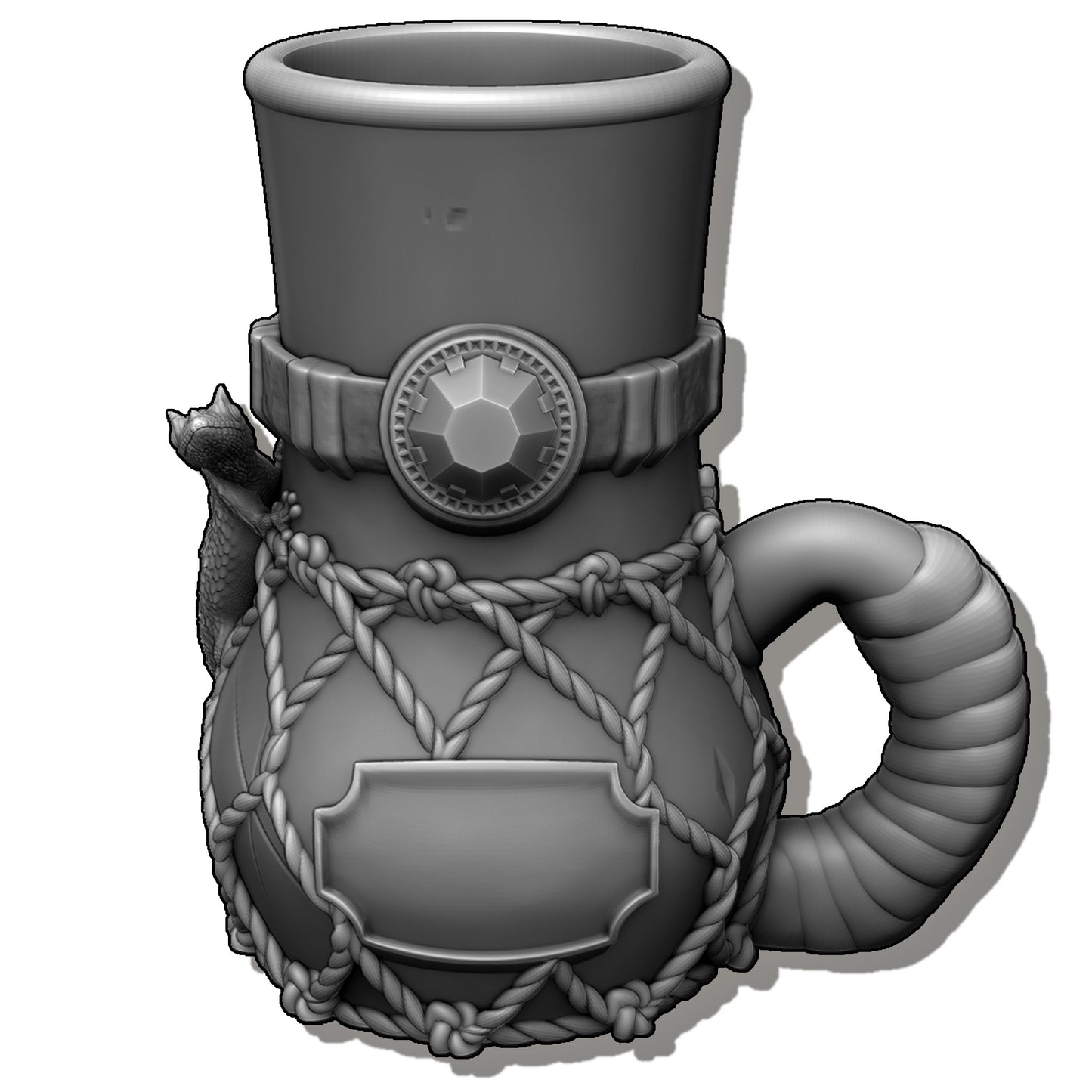 The Wizard Mug / Can Holder / Dice Holder Dual Extrusion Silk