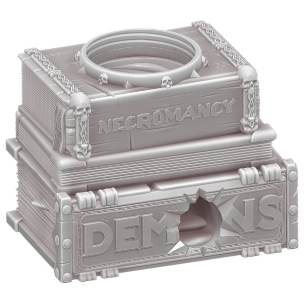 Spell Books Dice Tower GST3d (Best for Painting)