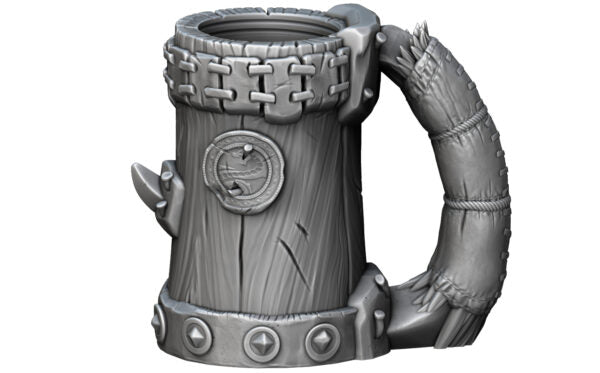 The Half-Orc Mythic Mug Triple Extrusion Silk