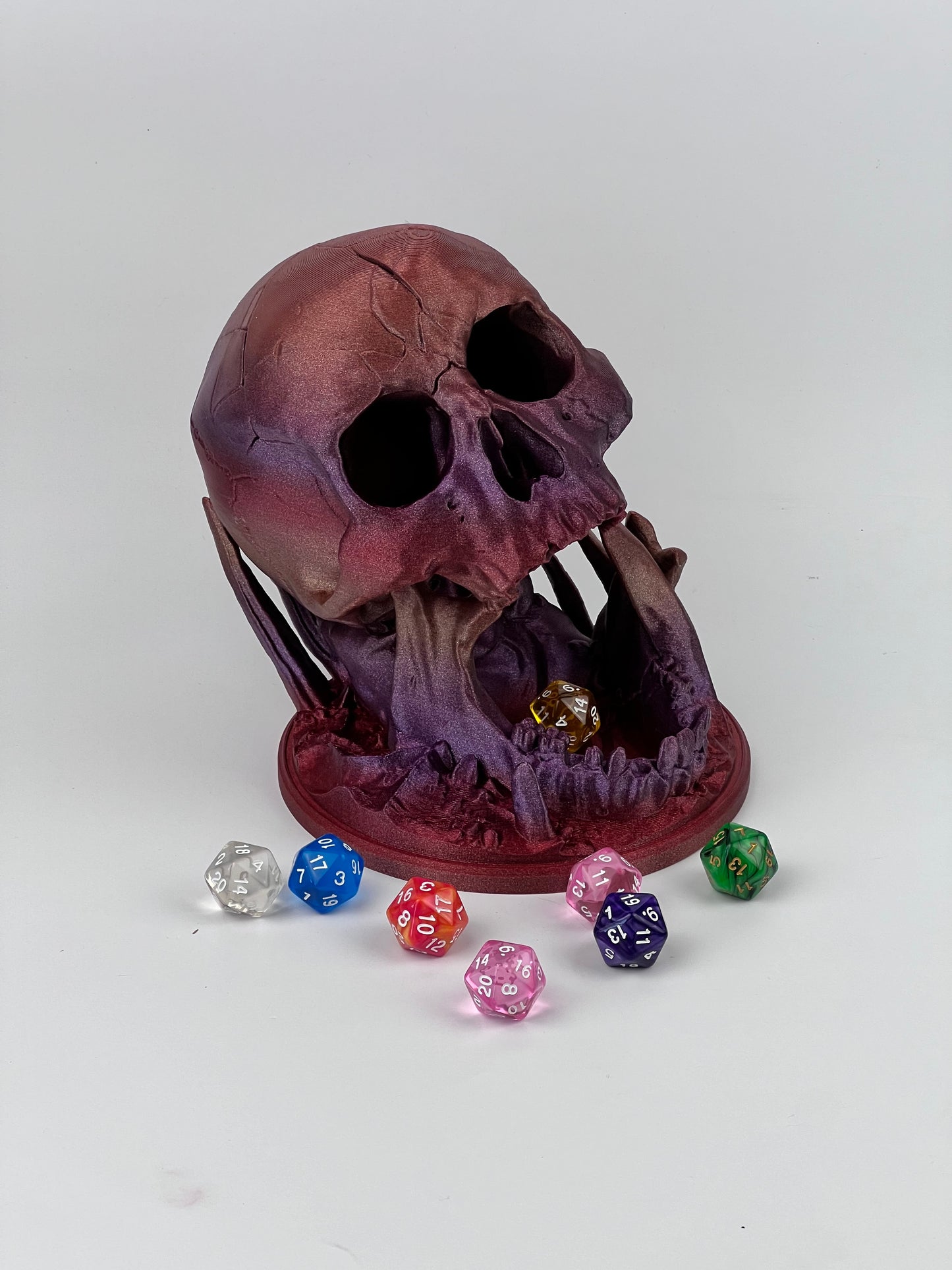 Desert Kiss Skull Dice Tower Strong Hero Glitter