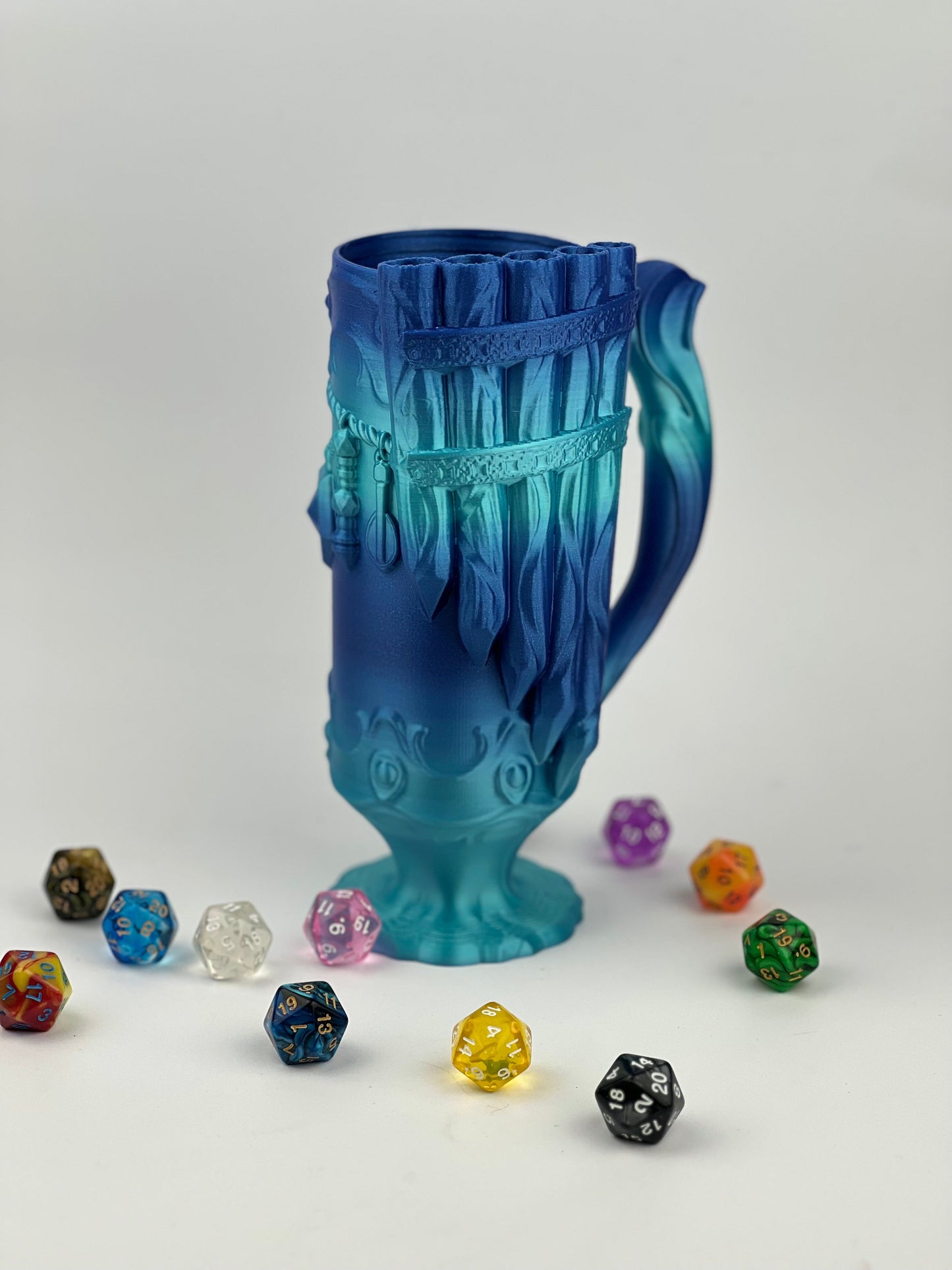 Mimic Gift Mythic Dice Box Strong Hero Glitter