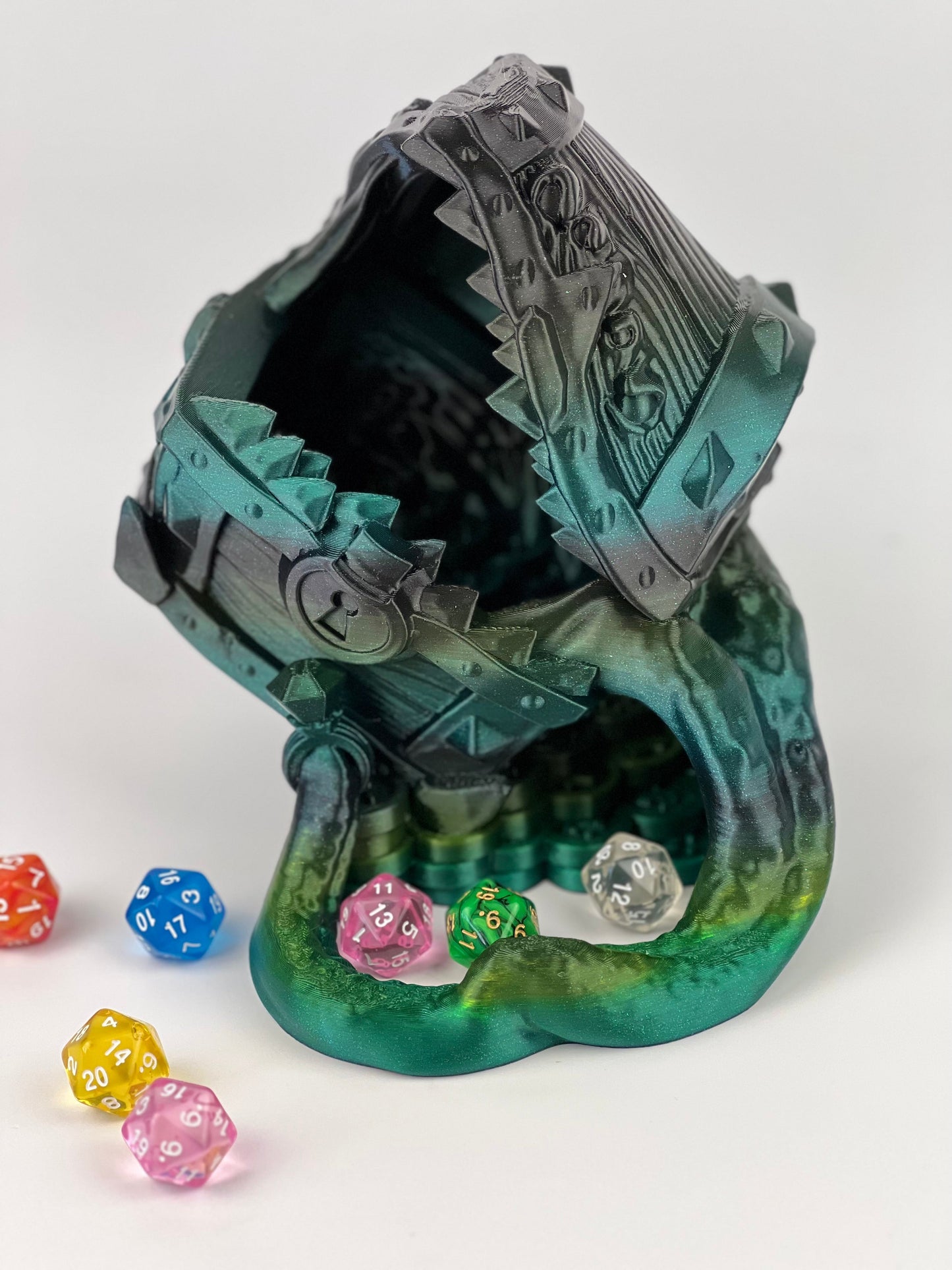 Spell Books Dice Tower Strong Hero Glitter