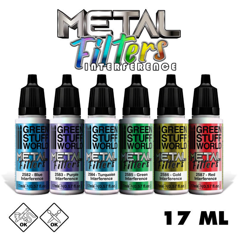 Set Metal Filters - Interference Colours