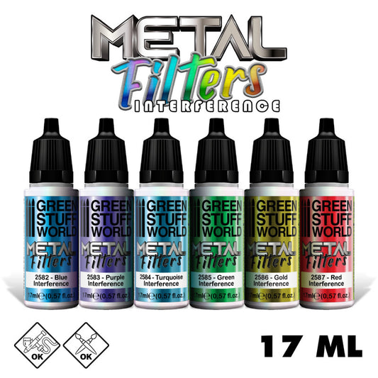 Set Metal Filters - Interference Colours
