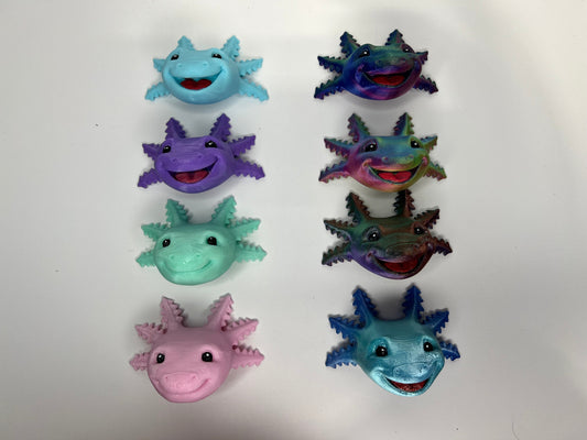Axolotl Magnets by Matt Mires Makes