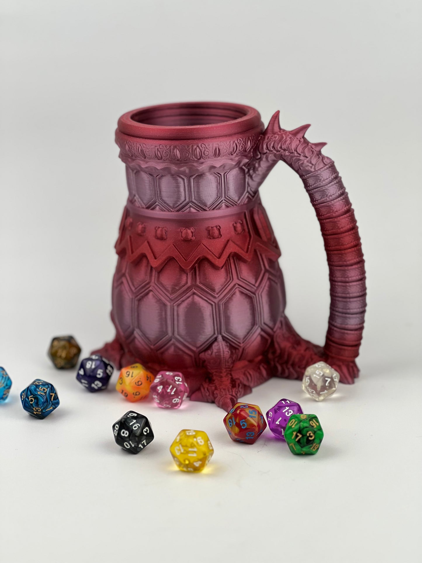 The Dragon-Blood Mystic Mug Strong Hero Glitter
