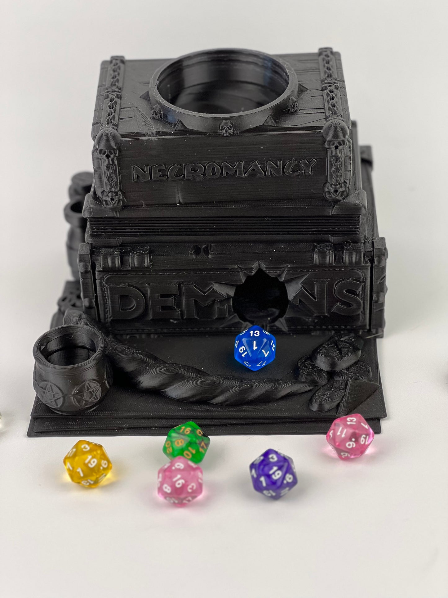 Spell Books Dice Tower GST3d (Best for Painting)