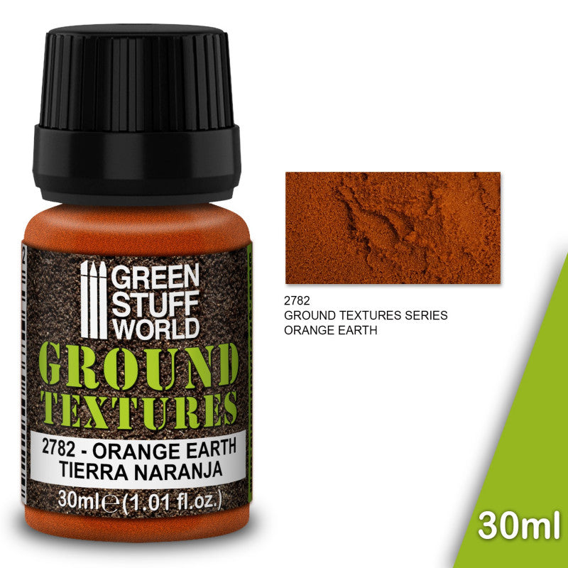 Ground Texture ORANGE EARTH