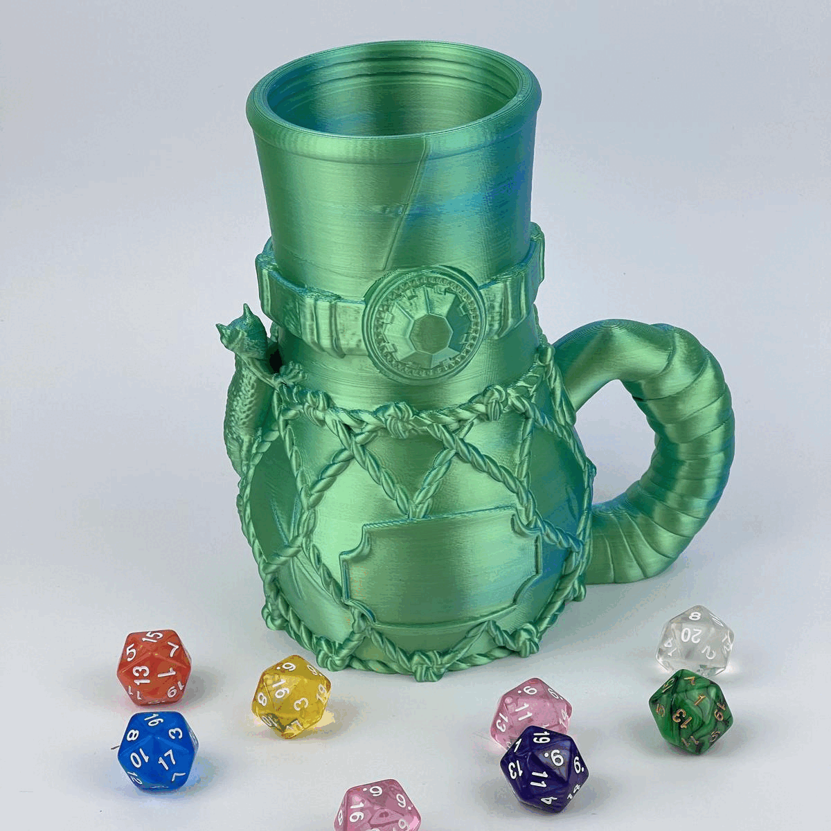 The Wizard Mug / Can Holder / Dice Holder Dual Extrusion Silk